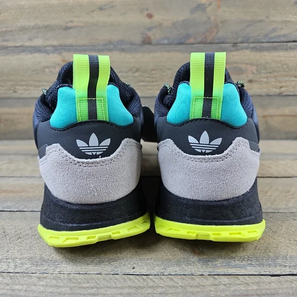 adidas Originals ZX 1K Boost Seasonality Men's Shoes Black Grey - Picture 4 of 12